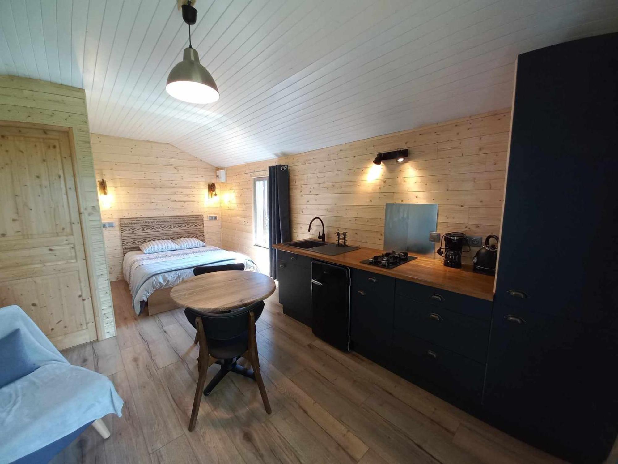 Le Petit Chalet Du Macquart P.O.A. Ranch, 2 A 3 Pers, Saint-Martin-de-Fugeres 외부 사진
